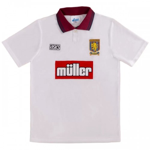 Maglia ufficiale Aston Villa 1994-95 Casa Retro per Uomo Maglia ufficiale Aston Villa 1994-95 Casa Retro per Uomo