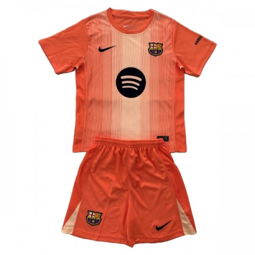 Maglia da Calcio Portiere Barcellona 2025-26 per Bambino Maglia da Calcio Portiere Barcellona 2025-26 per Bambino