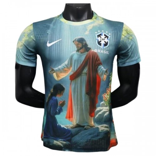 Maglia ufficiale Brasile x Christ Special Edition 2025 per Uomo Maglia ufficiale Brasile x Christ Special Edition 2025 per Uomo