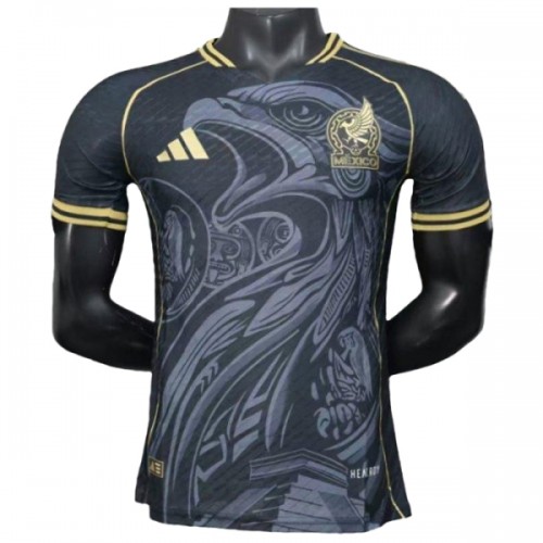 Maglia ufficiale Messico x Eagle Special Edition 2025 Nera per Uomo Maglia ufficiale Messico x Eagle Special Edition 2025 Nera per Uomo