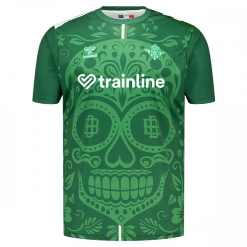 Maglia ufficiale Real Betis x Dia de Muertos Pre-Match 2025-26 per Uomo Maglia ufficiale Real Betis x Dia de Muertos Pre-Match 2025-26 per Uomo