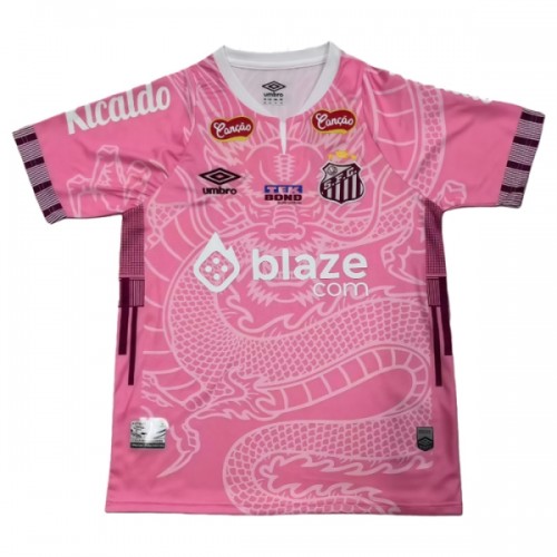 Maglia ufficiale Santos FC Dragon 2025-26 Rosa per Uomo Maglia ufficiale Santos FC Dragon 2025-26 Rosa per Uomo