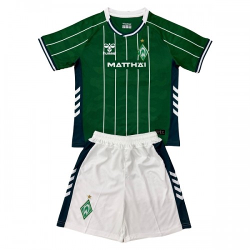 Maglia ufficiale Werder Bremen Casa 2025-26 per Bambino Maglia ufficiale Werder Bremen Casa 2025-26 per Bambino