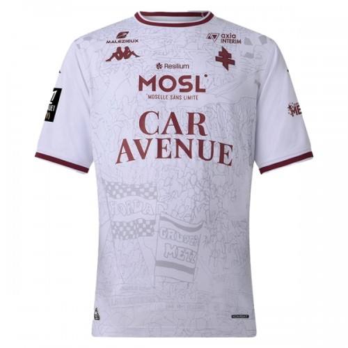 Maglia ufficiale FC Metz Trasferta 2025-26 per Uomo Maglia ufficiale FC Metz Trasferta 2025-26 per Uomo