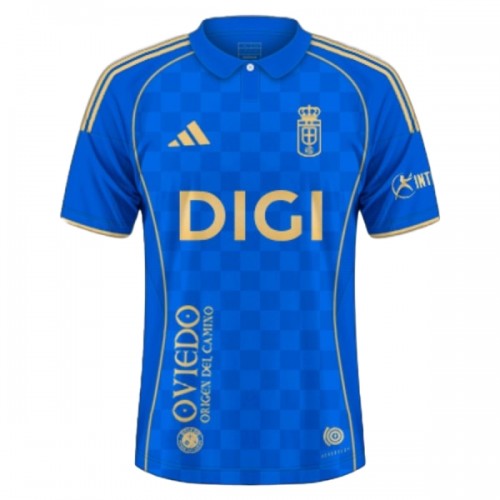Maglia ufficiale Real Oviedo Casa 2025-26 per Uomo Maglia ufficiale Real Oviedo Casa 2025-26 per Uomo