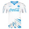 Maglia ufficiale SSC Napoli Pre-Match 2025-26 Bianca per Uomo Maglia ufficiale SSC Napoli Pre-Match 2025-26 Bianca per Uomo