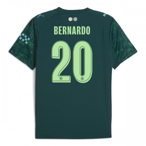 Maglia ufficiale Manchester City Bernardo 20 4th EA Sport 2025-26 per Uomo Maglia ufficiale Manchester City Bernardo 20 4th EA Sport 2025-26 per Uomo
