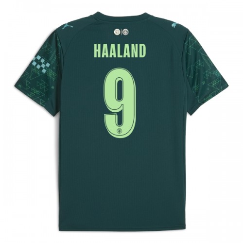 Maglia ufficiale Manchester City Haaland 9 4th EA Sport 2025-26 per Uomo Maglia ufficiale Manchester City Haaland 9 4th EA Sport 2025-26 per Uomo