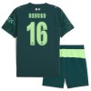 Maglia ufficiale Manchester City Rodrigo 16 4th EA Sport 2025-26 per Bambino