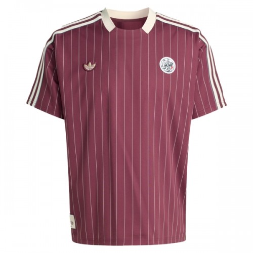 Maglia ufficiale Ajax Terrace Icons 2025-26 per Uomo Maglia ufficiale Ajax Terrace Icons 2025-26 per Uomo