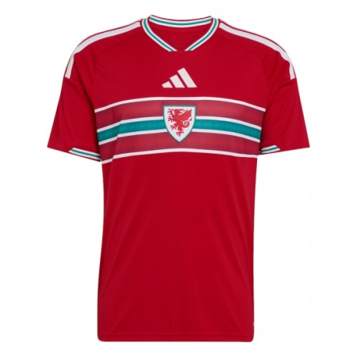 Maglia ufficiale Galles Casa Mondiali 2026 per Uomo Maglia ufficiale Galles Casa Mondiali 2026 per Uomo
