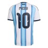 Maglia ufficiale Argentina Messi 10 Casa Mondiali 2026 per Uomo