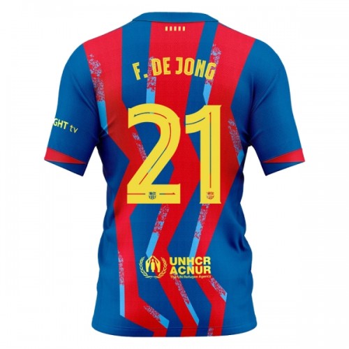Maglia ufficiale Barcellona F. De Jong 21 4th 2025-26 per Uomo Maglia ufficiale Barcellona F. De Jong 21 4th 2025-26 per Uomo