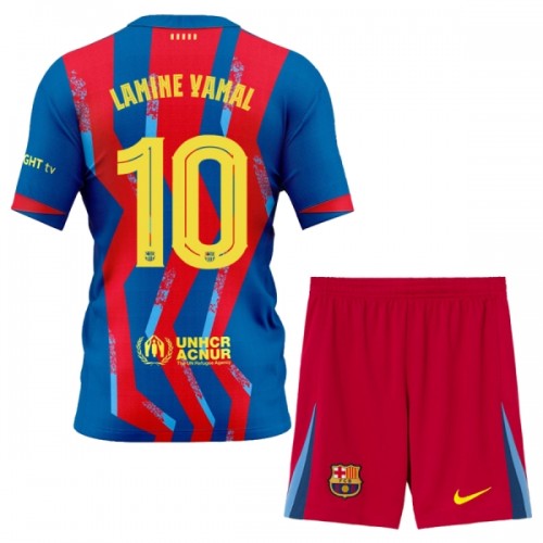 Maglia ufficiale Barcellona Lamine Yamal 10 4th 2025-26 per Bambino Maglia ufficiale Barcellona Lamine Yamal 10 4th 2025-26 per Bambino