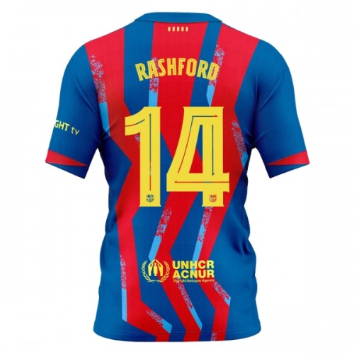Maglia ufficiale Barcellona Rashford 14 4th 2025-26 per Uomo Maglia ufficiale Barcellona Rashford 14 4th 2025-26 per Uomo