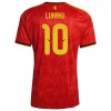 Maglia ufficiale Belgio Lukaku 10 Casa Mondiali 2026 per Uomo