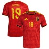 Maglia ufficiale Belgio Openda 19 Casa Mondiali 2026 per Uomo