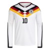 Maglia da Calcio a Maniche Lunghe Germania Musiala 10 Casa Mondiali 2026 per Uomo
