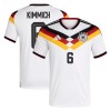 Maglia ufficiale Germania Kimmich 6 Casa Mondiali 2026 per Uomo