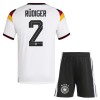 Maglia ufficiale Germania Rudiger 2 Casa Mondiali 2026 per Bambino