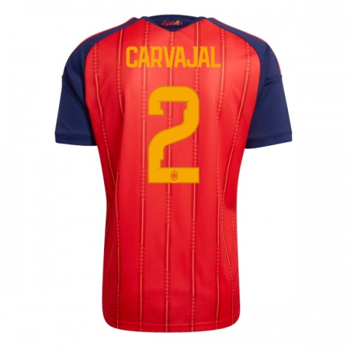 Maglia ufficiale Spagna Carvajal 2 Casa Mondiali 2026 per Uomo Maglia ufficiale Spagna Carvajal 2 Casa Mondiali 2026 per Uomo