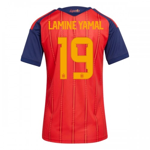 Maglia ufficiale Spagna Lamine Yamal 19 Casa Mondiali 2026 per Donna Maglia ufficiale Spagna Lamine Yamal 19 Casa Mondiali 2026 per Donna