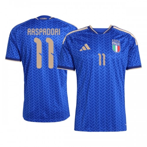 Maglia ufficiale Italia Raspadori 11 Casa Mondiali 2026 per Uomo Maglia ufficiale Italia Raspadori 11 Casa Mondiali 2026 per Uomo