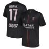 Maglia ufficiale Paris Saint Germain Vitinha 17 4th Jordan 2025-26 per Uomo