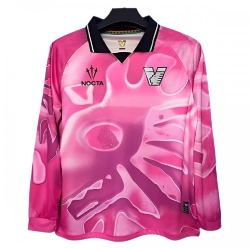 Maglia da Calcio Portiere a Maniche Lunghe Venezia 2025-26 Rosa per Uomo Maglia da Calcio Portiere a Maniche Lunghe Venezia 2025-26 Rosa per Uomo
