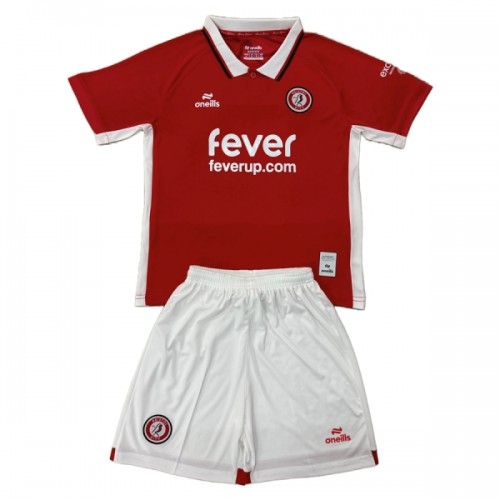 Maglia ufficiale Bristol City Casa 2025-26 per Bambino Maglia ufficiale Bristol City Casa 2025-26 per Bambino