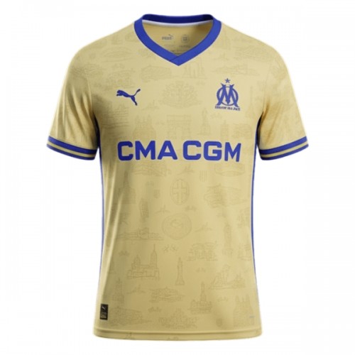 Maglia ufficiale Olympique de Marseille 4th 2025-26 per Uomo Maglia ufficiale Olympique de Marseille 4th 2025-26 per Uomo