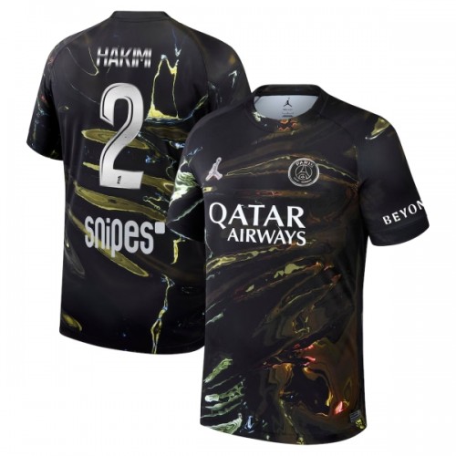 Maglia ufficiale Paris Saint Germain Hakimi 2 Night Edition 2025-26 per Uomo Maglia ufficiale Paris Saint Germain Hakimi 2 Night Edition 2025-26 per Uomo