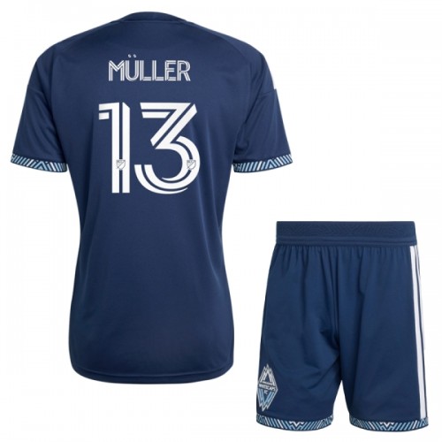 Maglia ufficiale Vancouver Whitecaps Muller 13 Trasferta 2026 per Bambino Maglia ufficiale Vancouver Whitecaps Muller 13 Trasferta 2026 per Bambino