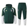 Italia Felpe con Cappuccio da Allenamento 2026-27 Verde per Uomo Italia Felpe con Cappuccio da Allenamento 2026-27 Verde per Uomo