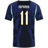 Maglia ufficiale Brasile Raphinha 11 Trasferta Mondiali 2026 per Uomo Maglia ufficiale Brasile Raphinha 11 Trasferta Mondiali 2026 per Uomo