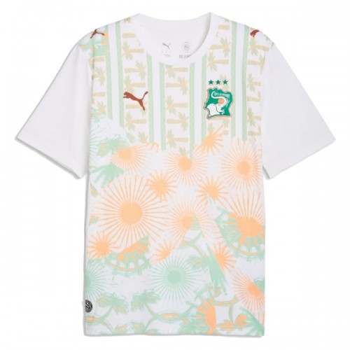 Maglia ufficiale Costa d`Avorio Trasferta Mondiali 2026 per Uomo Maglia ufficiale Costa d`Avorio Trasferta Mondiali 2026 per Uomo