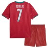 Maglia ufficiale Portogallo Ronaldo 7 Casa Mondiali 2026 per Bambino