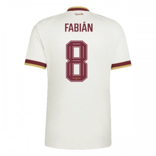 Maglia ufficiale Spagna Fabian 8 Trasferta Mondiali 2026 per Uomo Maglia ufficiale Spagna Fabian 8 Trasferta Mondiali 2026 per Uomo