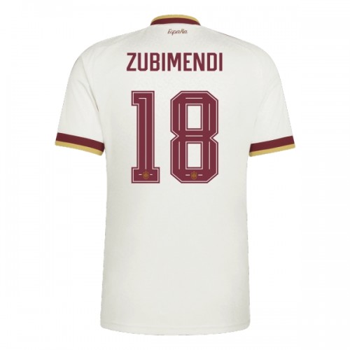 Maglia ufficiale Spagna Zubimendi 18 Trasferta Mondiali 2026 per Uomo Maglia ufficiale Spagna Zubimendi 18 Trasferta Mondiali 2026 per Uomo