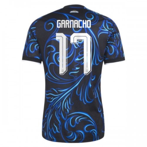 Maglia ufficiale Argentina Garnacho 17 Trasferta Mondiali 2026 per Uomo Maglia ufficiale Argentina Garnacho 17 Trasferta Mondiali 2026 per Uomo