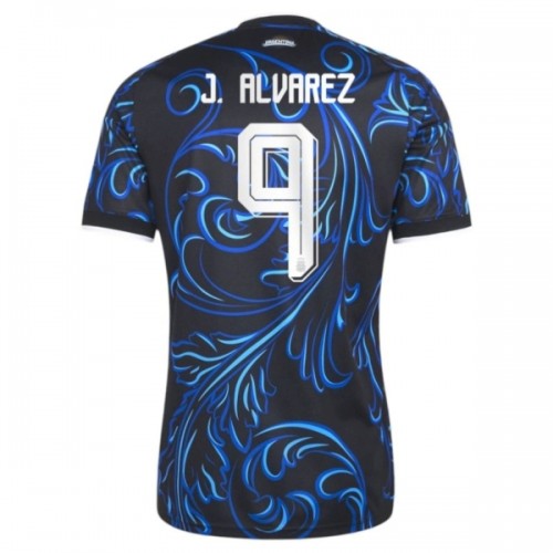 Maglia ufficiale Argentina J. Alvarez 9 Trasferta Mondiali 2026 per Uomo Maglia ufficiale Argentina J. Alvarez 9 Trasferta Mondiali 2026 per Uomo