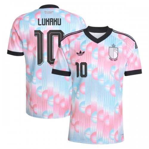 Maglia ufficiale Belgio Lukaku 10 Trasferta Mondiali 2026 per Uomo Maglia ufficiale Belgio Lukaku 10 Trasferta Mondiali 2026 per Uomo