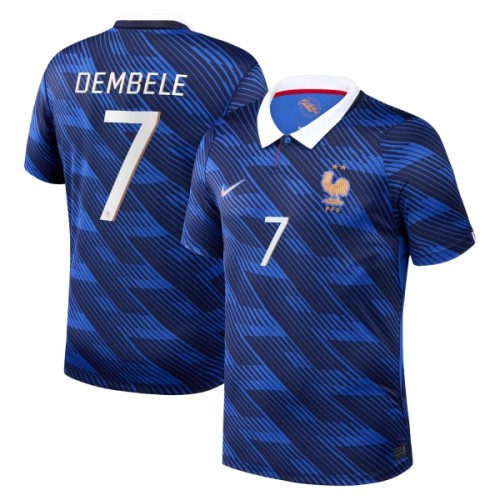 Maglia ufficiale Francia O. Dembele 7 Casa Mondiali 2026 per Uomo Maglia ufficiale Francia O. Dembele 7 Casa Mondiali 2026 per Uomo