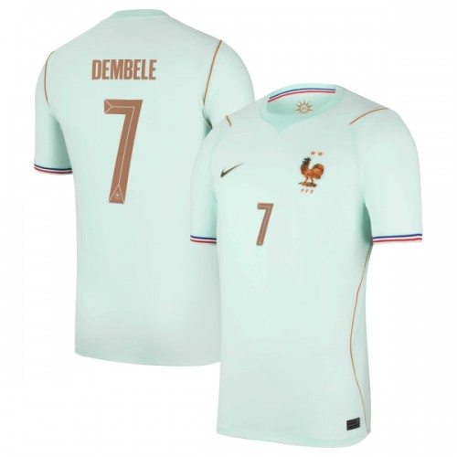 Maglia ufficiale Francia O. Dembele 7 Trasferta Mondiali 2026 per Uomo Maglia ufficiale Francia O. Dembele 7 Trasferta Mondiali 2026 per Uomo