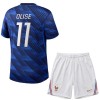 Maglia ufficiale Francia Olise 11 Casa Mondiali 2026 per Bambino