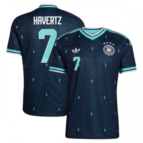 Maglia ufficiale Germania Havertz 7 Trasferta Mondiali 2026 per Uomo Maglia ufficiale Germania Havertz 7 Trasferta Mondiali 2026 per Uomo
