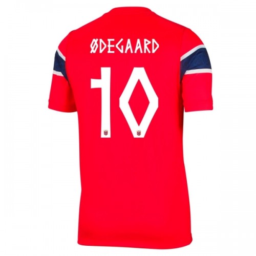 Maglia ufficiale Norvegia Odegaard 10 Casa Mondiali 2026 per Uomo Maglia ufficiale Norvegia Odegaard 10 Casa Mondiali 2026 per Uomo