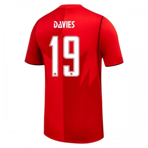Maglia ufficiale Canada Davies 19 Casa Mondiali 2026 per Uomo Maglia ufficiale Canada Davies 19 Casa Mondiali 2026 per Uomo