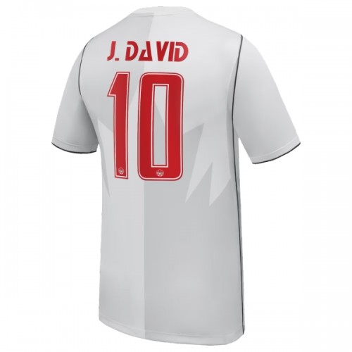 Maglia ufficiale Canada J. David 10 Alternativa Mondiali 2026 per Uomo Maglia ufficiale Canada J. David 10 Alternativa Mondiali 2026 per Uomo