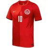 Maglia ufficiale Canada J. David 10 Casa Mondiali 2026 per Uomo